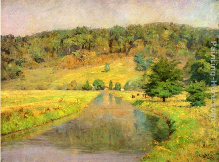 Gordon Hill painting - Theodore Clement Steele Gordon Hill art painting